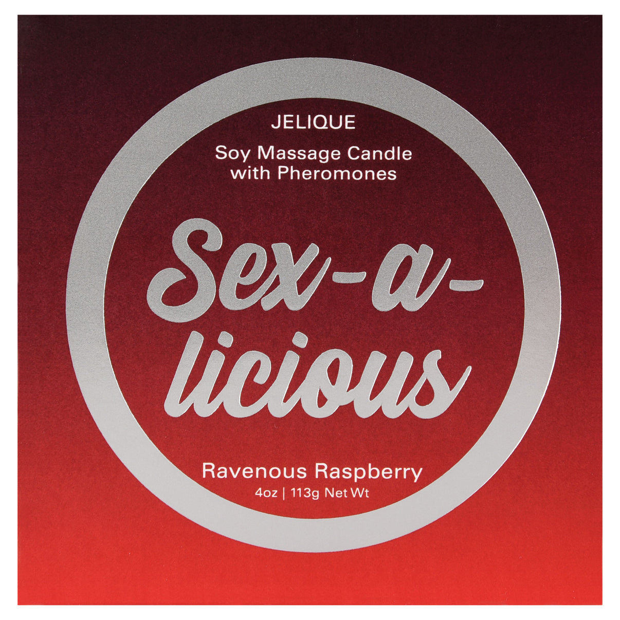 Mood Candle - Sex-a-Licious - Ravenous Raspberry - 4 Oz. Jar | 638258450058 | Discreet Personal Wellness