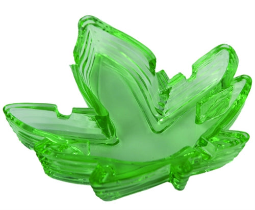 Pot Leaf Ashtray | 825156102114 | Discreet Personal Wellness