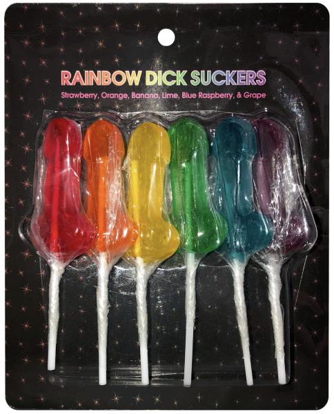 Rainbow Penis Suckers | 825156110089 | Discreet Personal Wellness