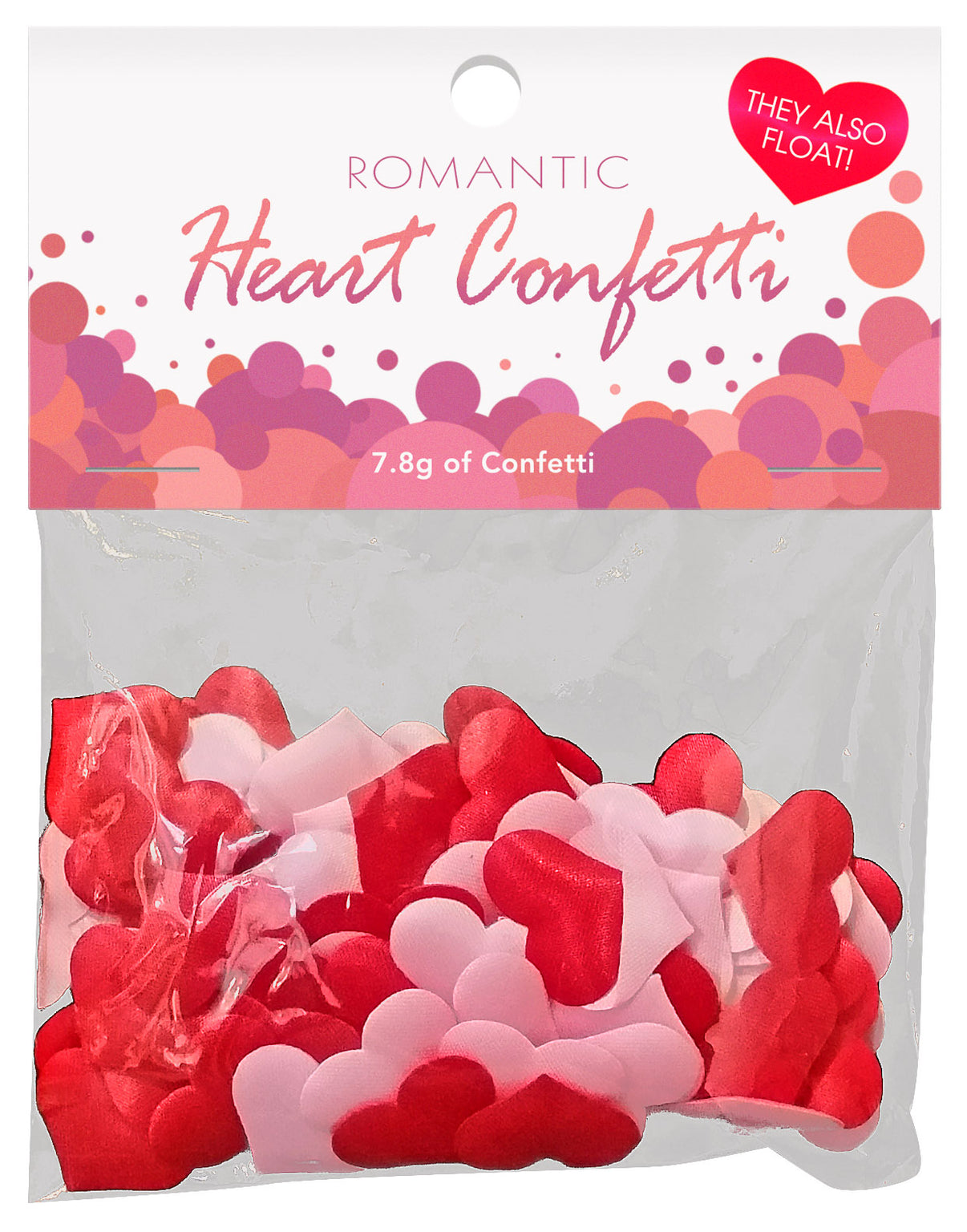 Romantic Heart Confetti | 825156109472 | Discreet Personal Wellness