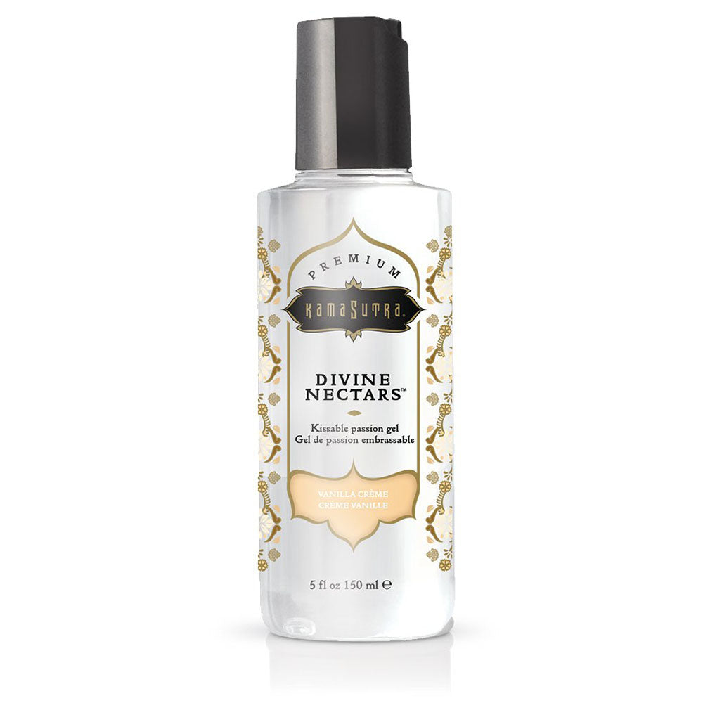 Divine Nectars Flavored Body Glide - Vanilla Creme - 5 Fl. Oz./ 150ml | 739122120364 | Discreet Personal Wellness