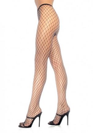 Xena Spandex Diamond Tights - One Size - Black | 714718027067 | Discreet Personal Wellness