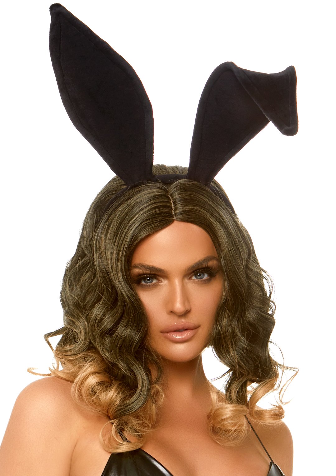 Bendable Velvet Bunny Rabbit Ears - Black | 714718544090 | Discreet Personal Wellness