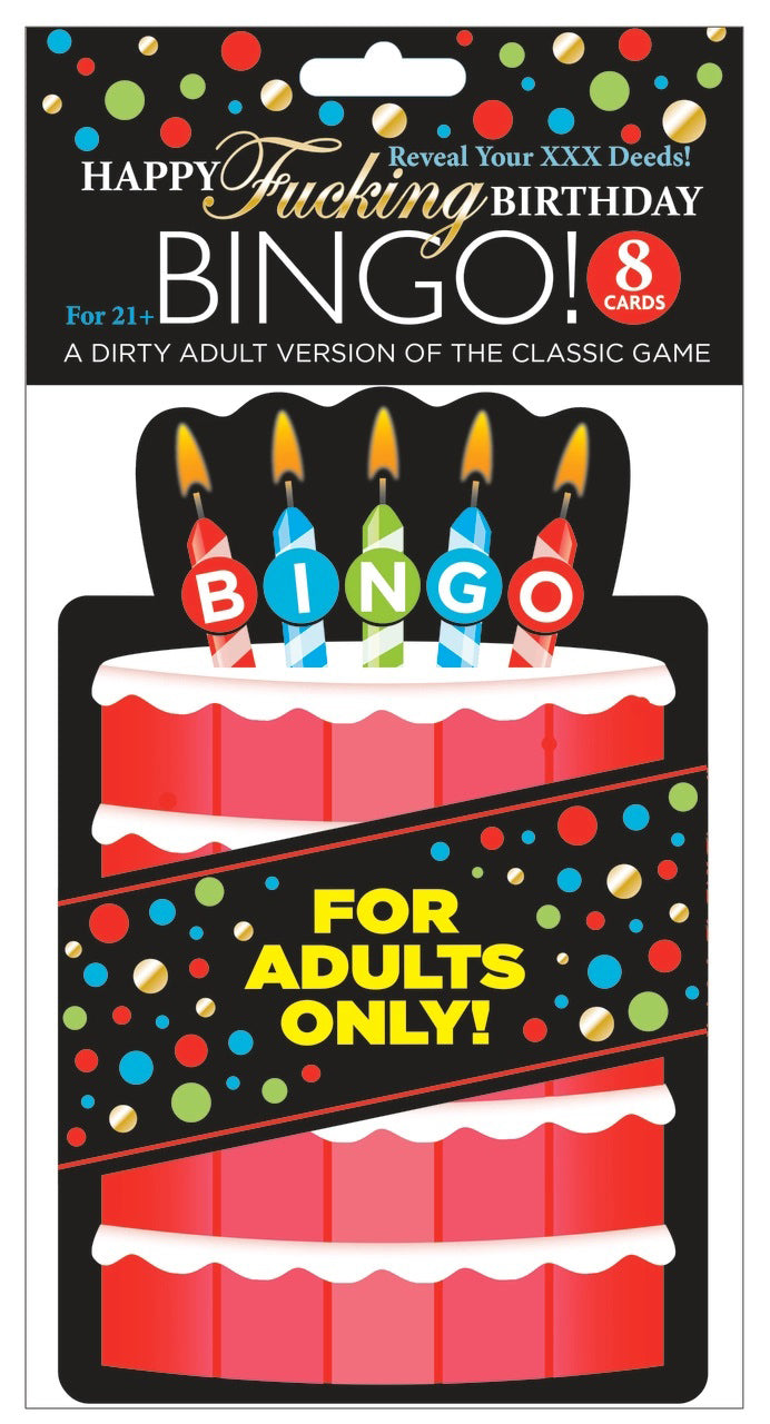 Happy funing Birthday Blowout Bingo | 685634103312 | Discreet Personal Wellness