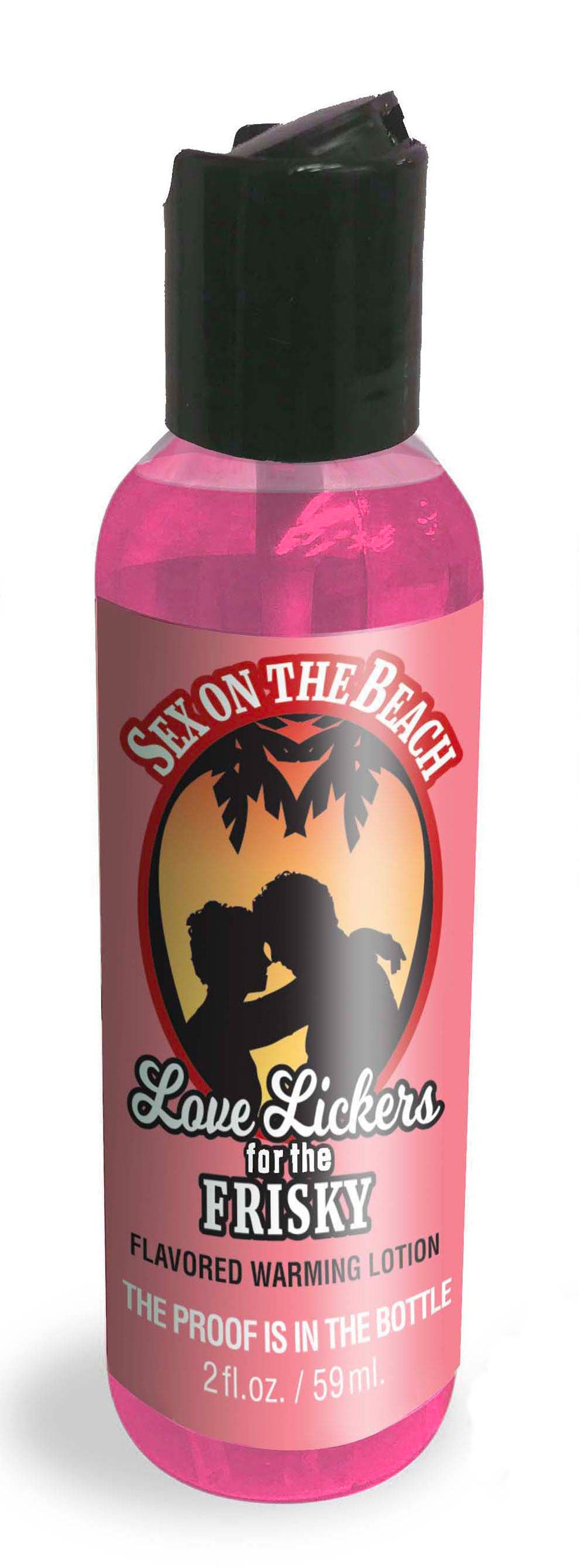 Love Lickers Massage Oil - Sex on the Beach - 1.76 Fl. Oz. | 685634000277 | Discreet Personal Wellness