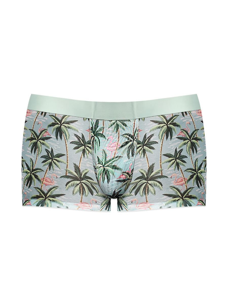 Sheer Prints - Seamless Sheer Short - X-Large - Flamingo | 845830089425 | Discreet Personal Wellness
