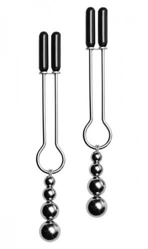 Adorn Triple Bead Nipple Clamp Set | 848518014221 | Discreet Personal Wellness