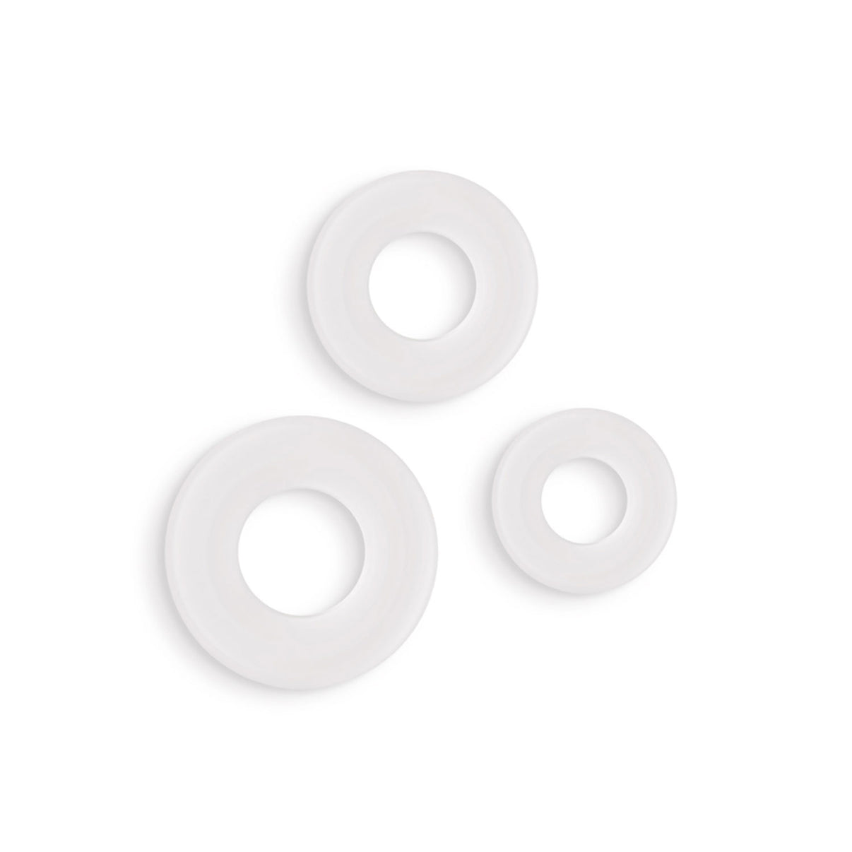 Firefly - 3 Pc Glow In The Dark Bubble Rings - White | 657447109348 | Discreet Personal Wellness