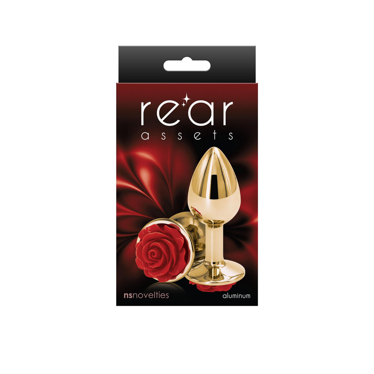 Rear Assets - Rose - Small - Red | 657447103599 | Discreet Personal Wellness