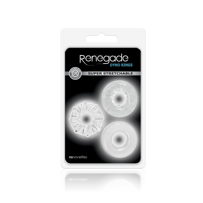 Renegade - Dyno Rings - Clear | 657447101373 | Discreet Personal Wellness