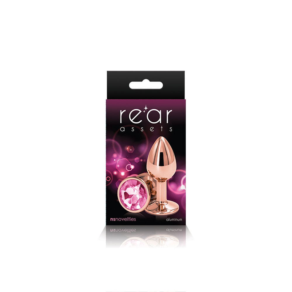 Rear Assets - Rose Gold - Small - Pink | 657447103018 | Discreet Personal Wellness