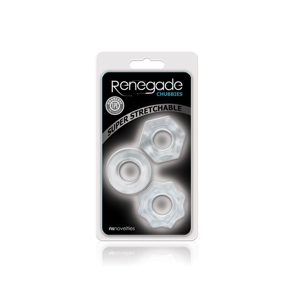 Renegade - Chubbies - Clear | 657447100369 | Discreet Personal Wellness