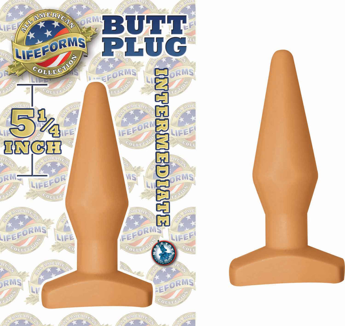 Lifeforms Medium Butt Plug | 782631140422 | Discreet Personal Wellness