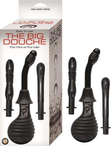 The Big Douche - Black | 782631258806 | Discreet Personal Wellness