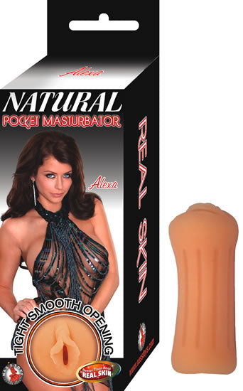 Natural Pocket Vagina Style Masturbator - Alexa | 782631265606 | Discreet Personal Wellness
