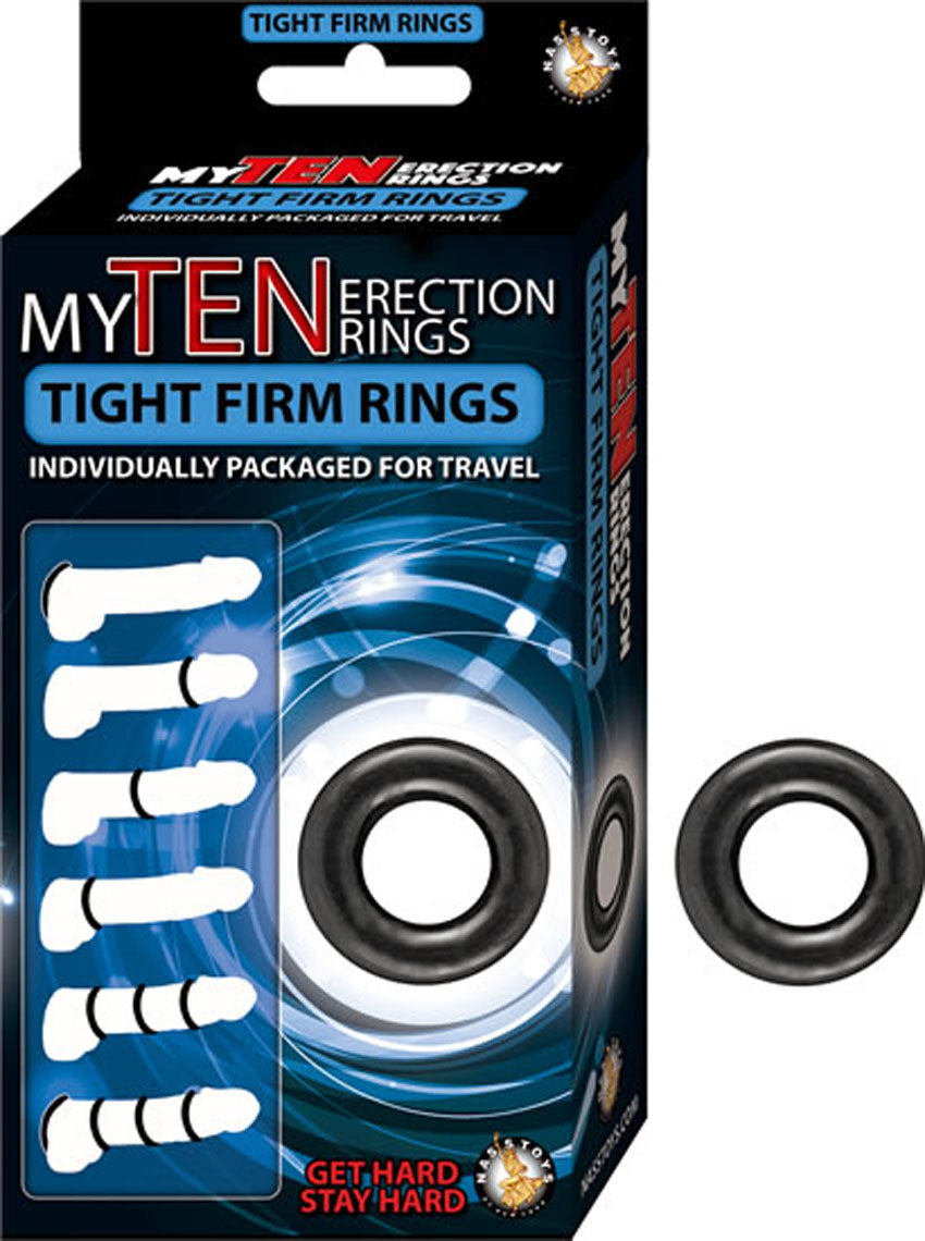My Ten Erection Rings | 782631269307 | Discreet Personal Wellness