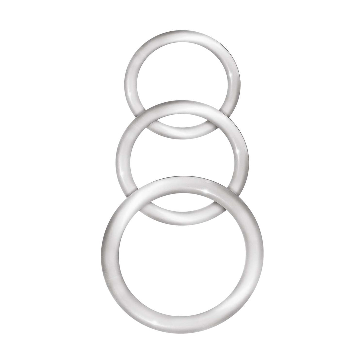 Enhancer Silicone Penisrings - Clear | 782631305708 | Discreet Personal Wellness
