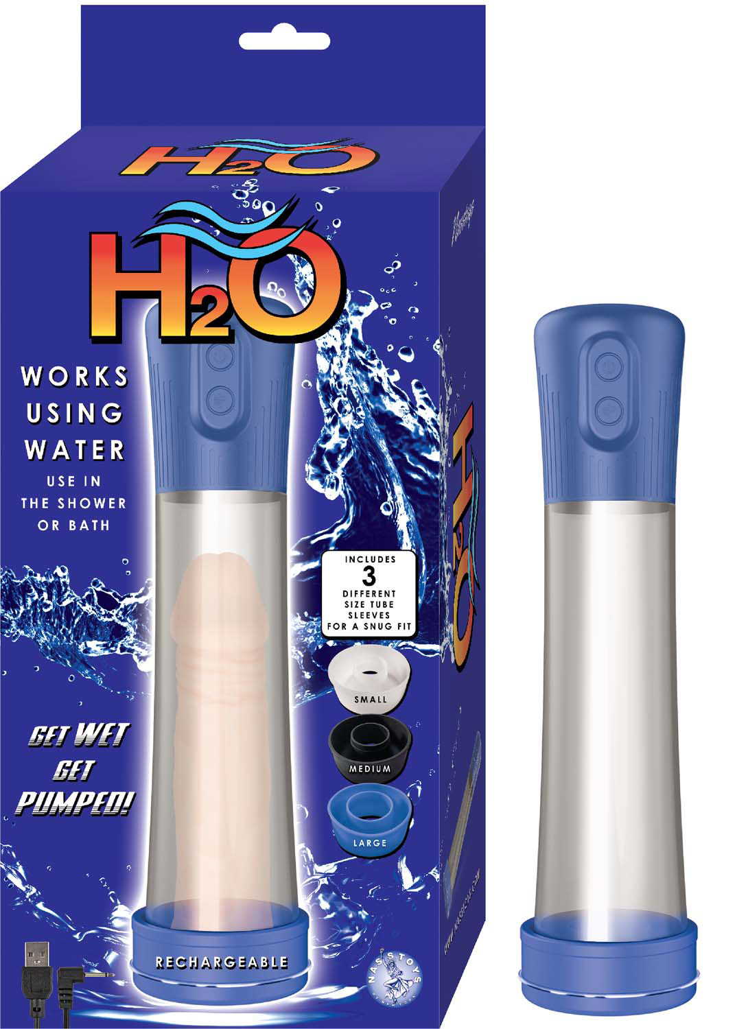 H2o - Blue | 782631313000 | Discreet Personal Wellness