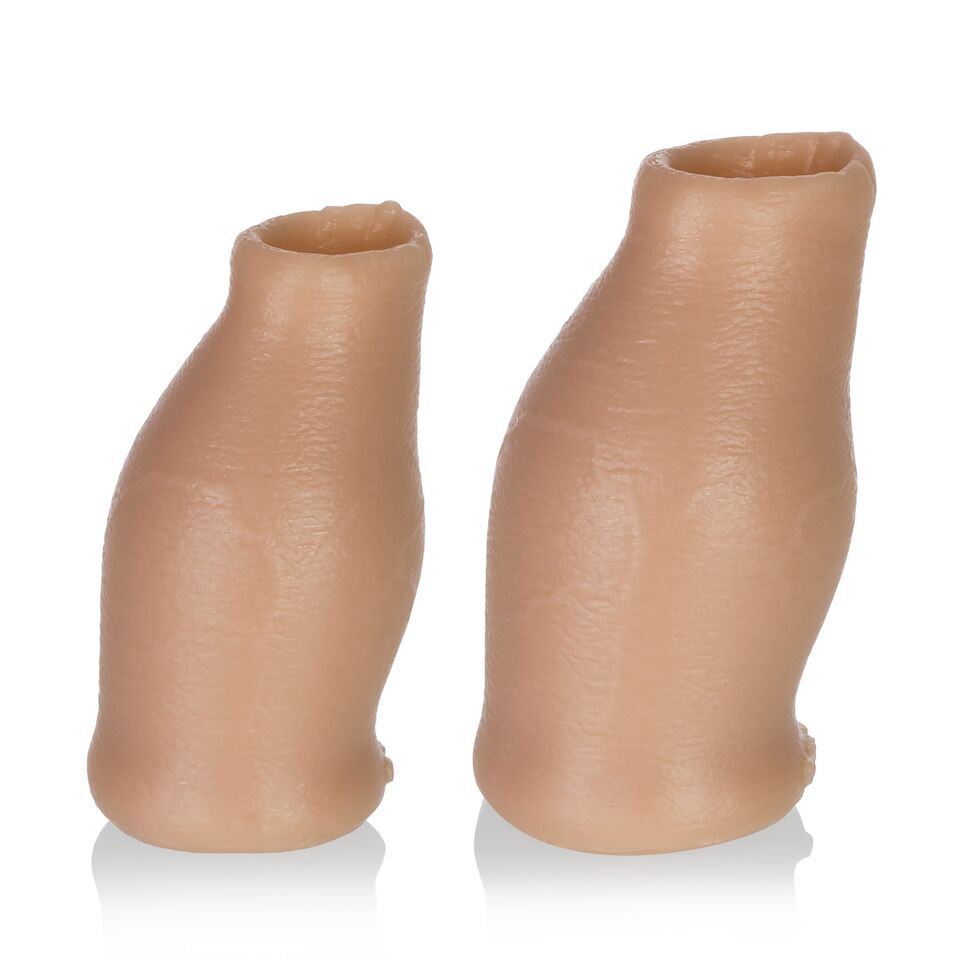 Hood Moreskin Silicone Faux Foreskin - Light Tone - Medium/large | 840215117526 | Discreet Personal Wellness