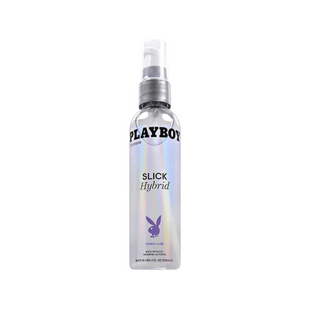 Playboy Pleasure - Slick Hybrid Lubricant 4 Oz | 844477022130 | Discreet Personal Wellness
