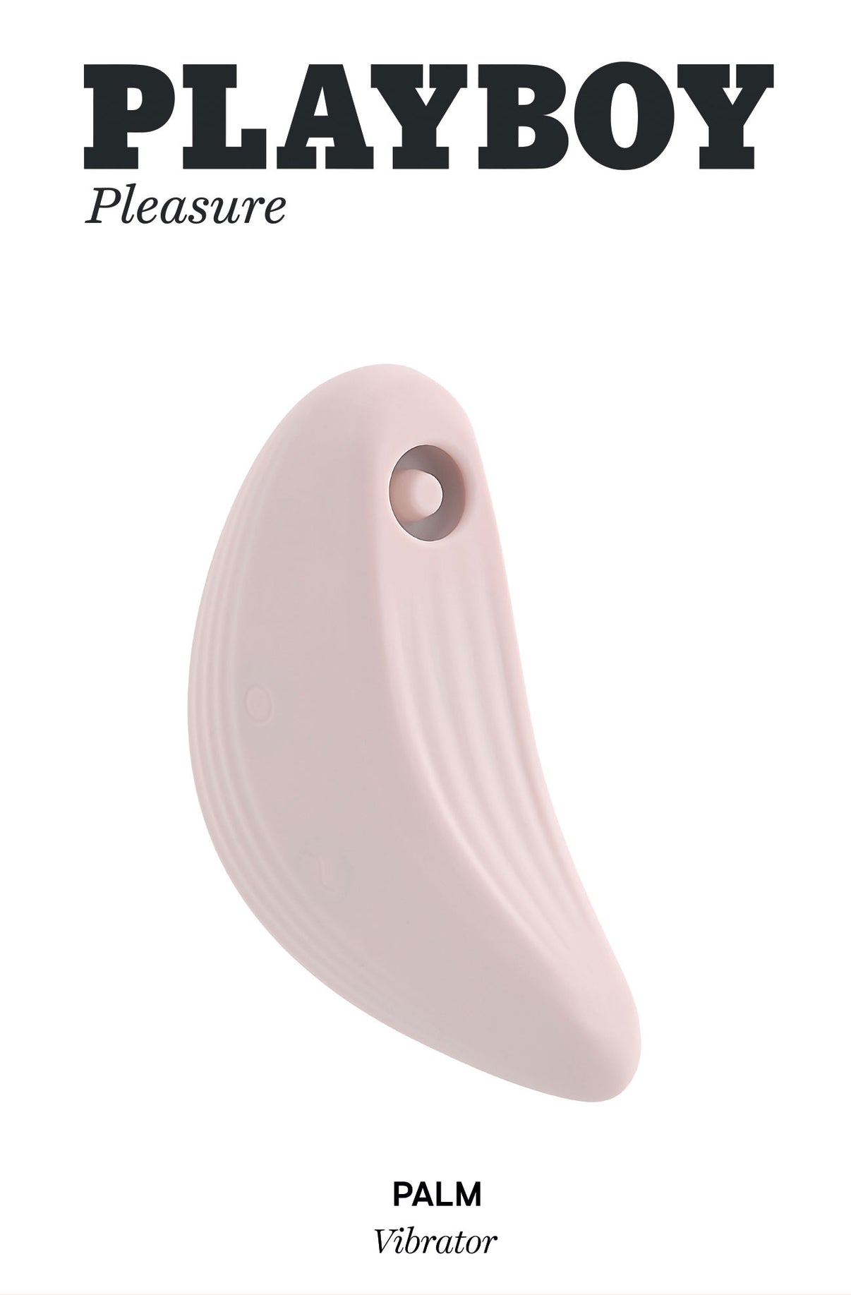 Playboy Pleasure - Palm - Vibrator - Light Pink | 844477022390 | Discreet Personal Wellness