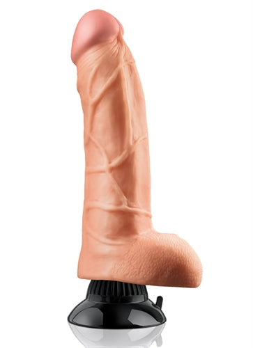 Real Feel Deluxe no.5 8-Inch - Flesh | 603912340747 | Discreet Personal Wellness
