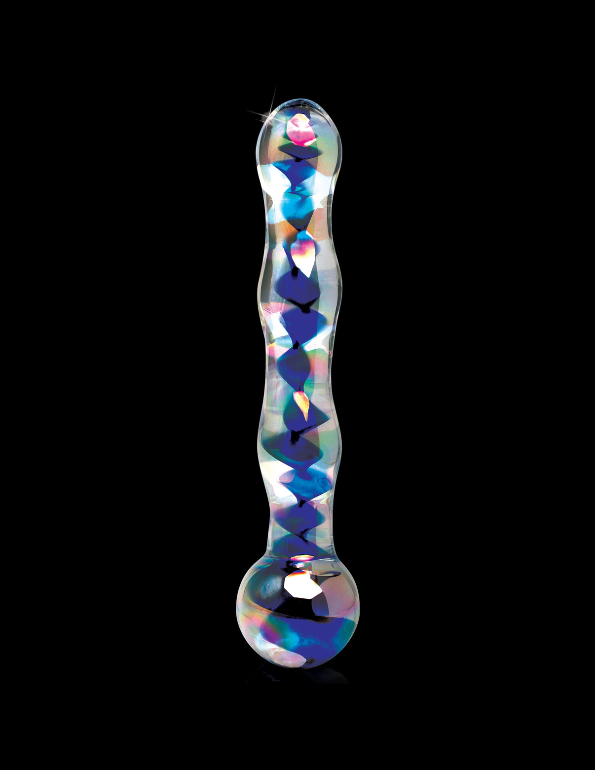 Icicles No. 8 - Clear / Blue | 603912279498 | Discreet Personal Wellness