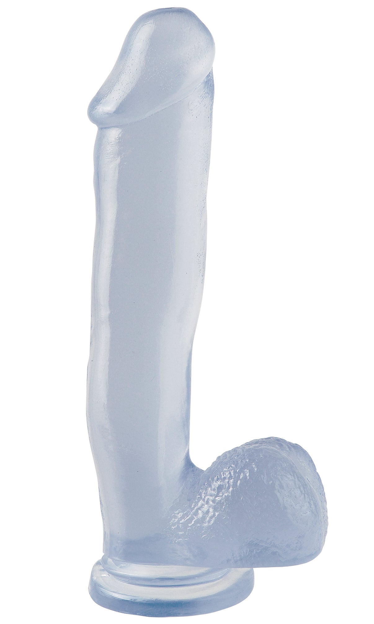 Basix Rubber Works 12 Inch Penis With Suction Cup - Clear | 603912293715 | Discreet Personal Wellness