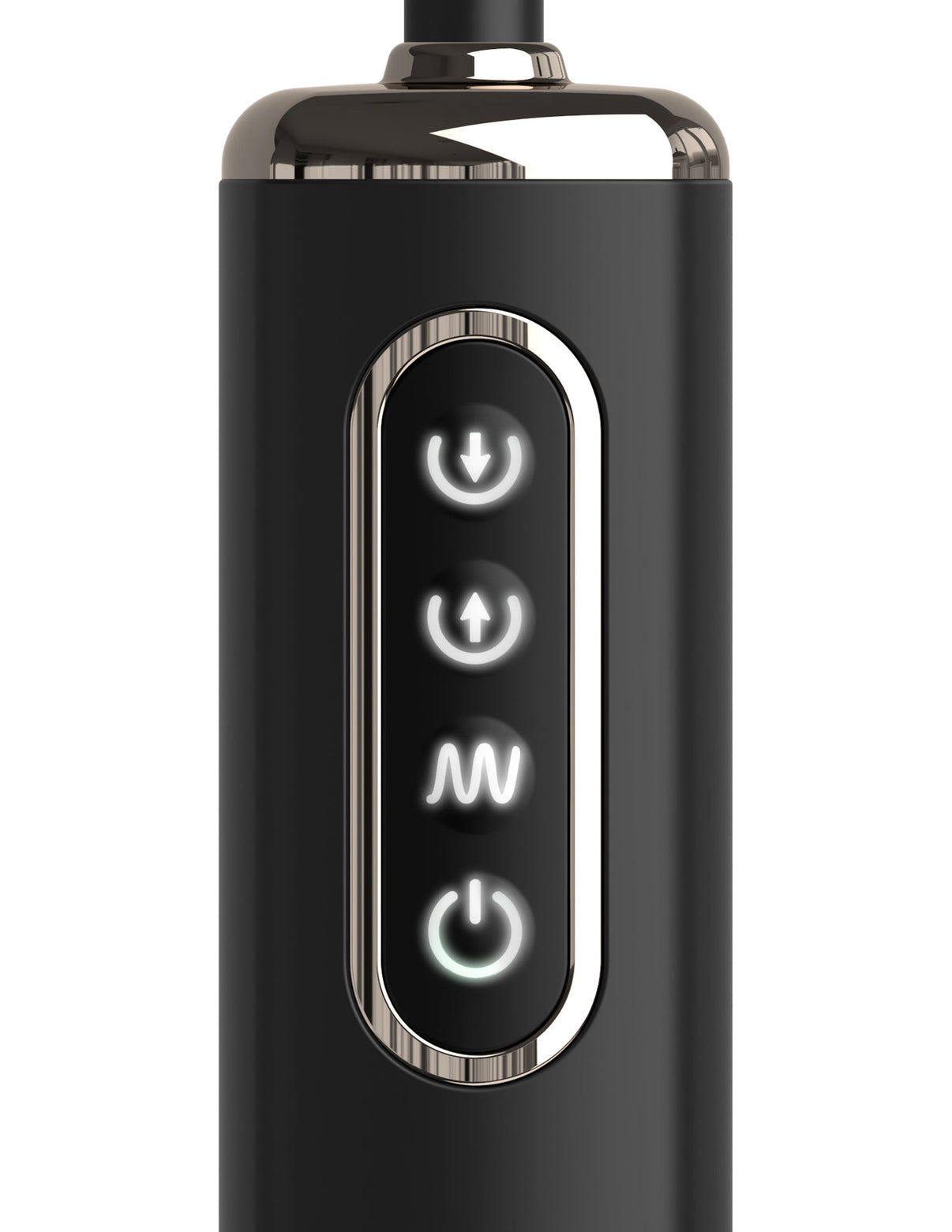 Anal Fantasy Elite Auto-Throb Inflatable Vibrating Plug - Black | 603912770254 | Discreet Personal Wellness