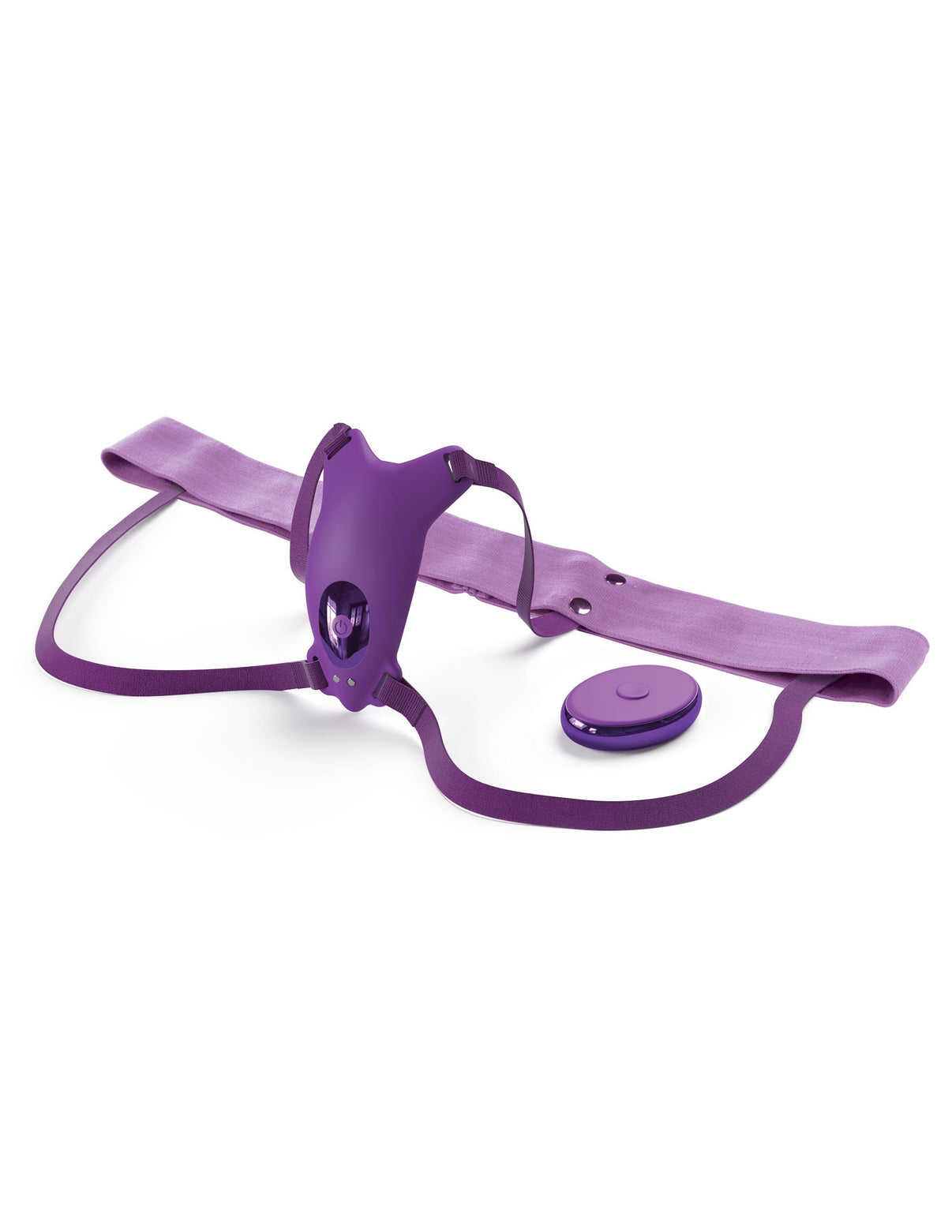 Ultimate Butterfly Strap-on Clitoris Stimulator - Purple | 603912771374 | Discreet Personal Wellness