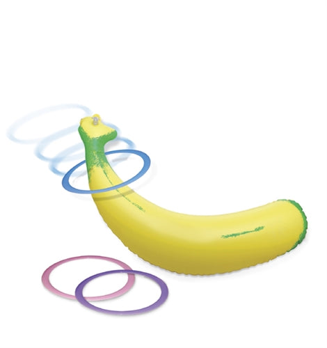 Bachelorette Party Favors Inflatable Banana Ring Toss | 603912282061 | Discreet Personal Wellness