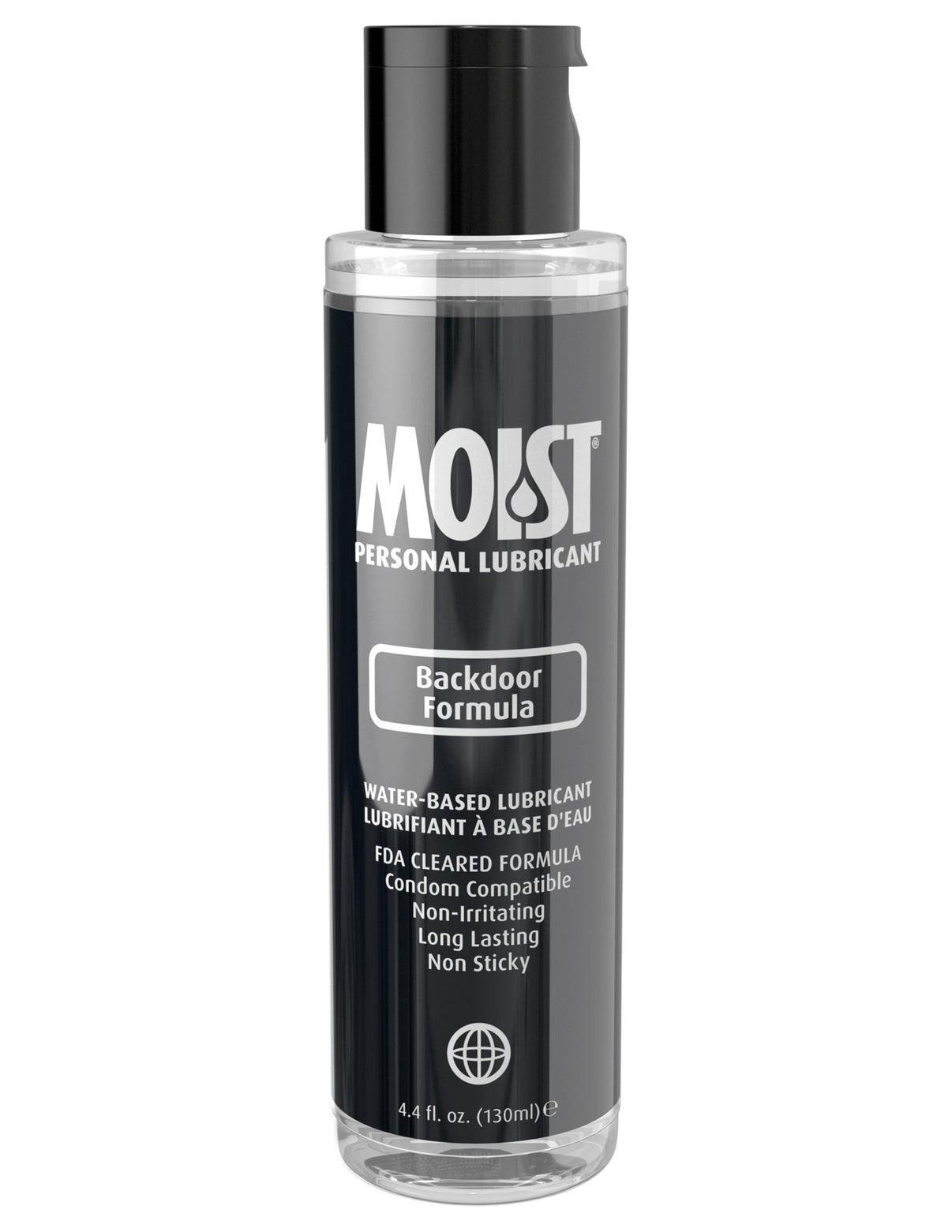 Moist Personal Lubricant - Backdoor Formula 4.4 Oz | 603912766172 | Discreet Personal Wellness