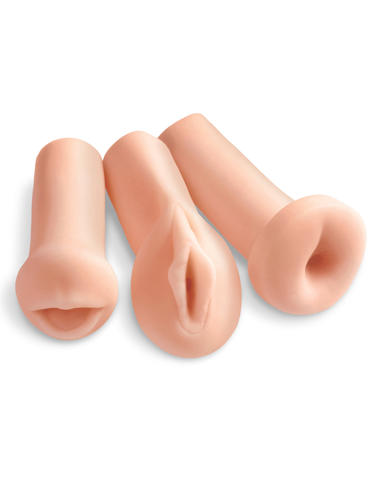 PDX Pipedream Extreme All 3 Holes - Vagina, Mouth & Ass Stroker Kit | 603912751864 | Discreet Personal Wellness
