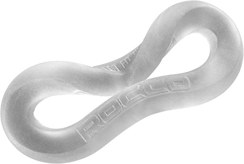 The Rocco 3-Way XL Wrap Ring - Clear | 851127008178 | Discreet Personal Wellness