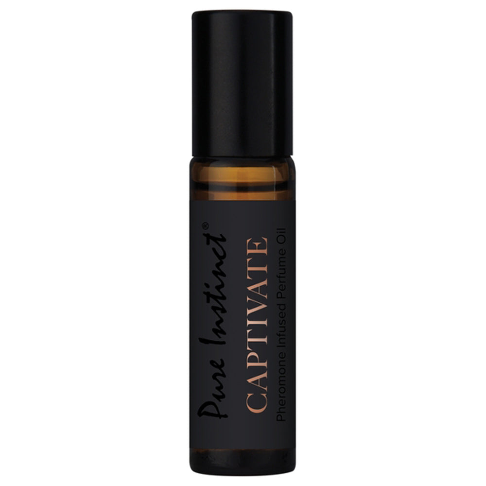 Pure Instinct Pheromone Perfume Oil Captivate 10ml 0.34oz | 638258906449 | Discreet Personal Wellness