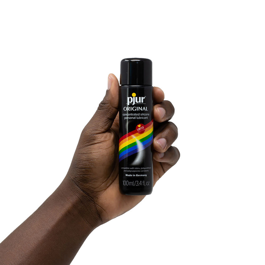 Pjur Original Rainbow Edition - 3.4 Fl. Oz / 100ml | 827160114923 | Discreet Personal Wellness