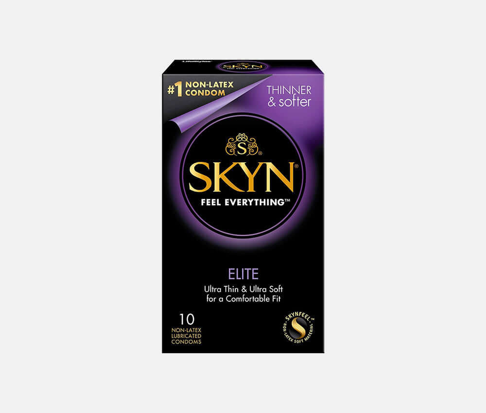 Skyn Elite 10 Count Condoms | 070907272107 | Discreet Personal Wellness