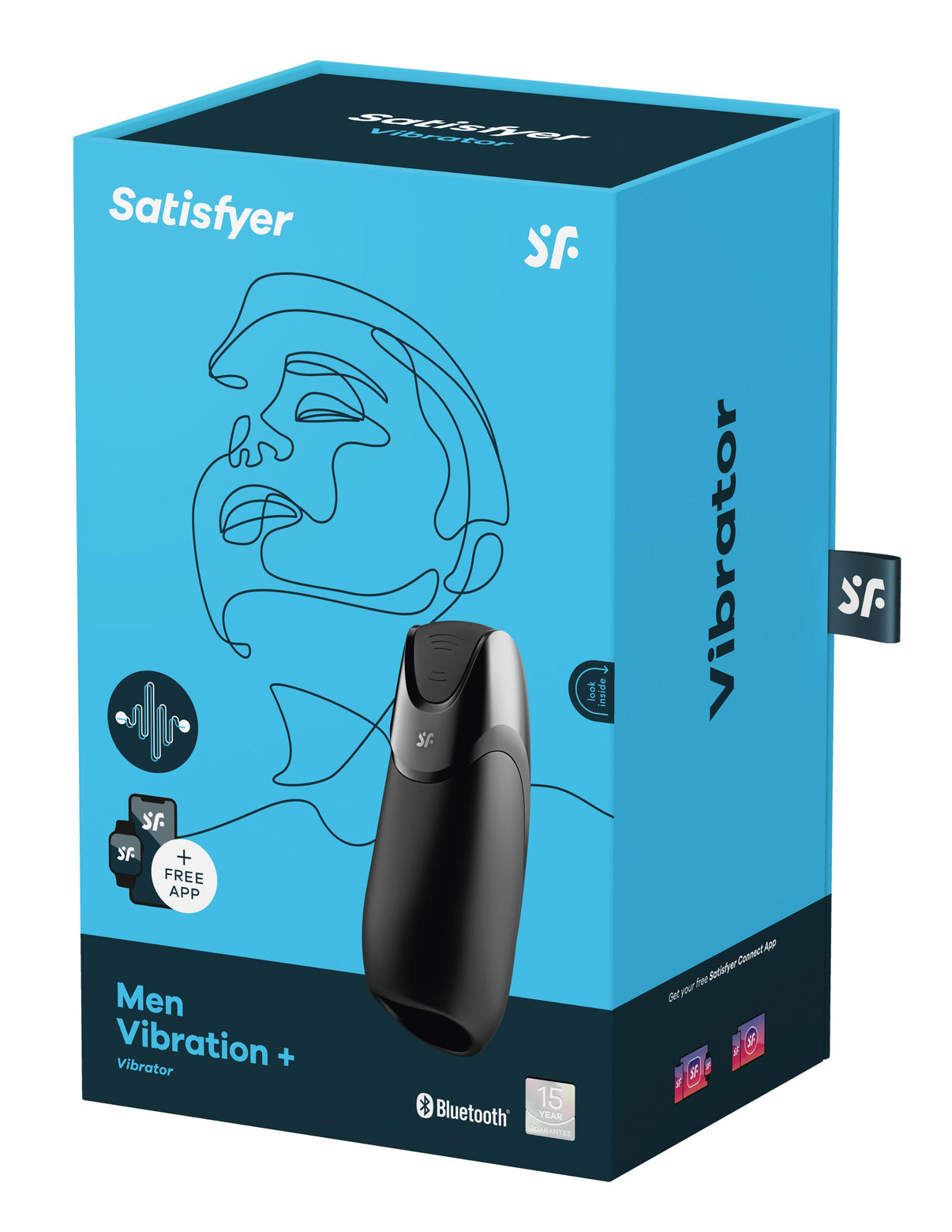 Men Vibration Plus Vibrator - Black | 4049369016570 | Discreet Personal Wellness