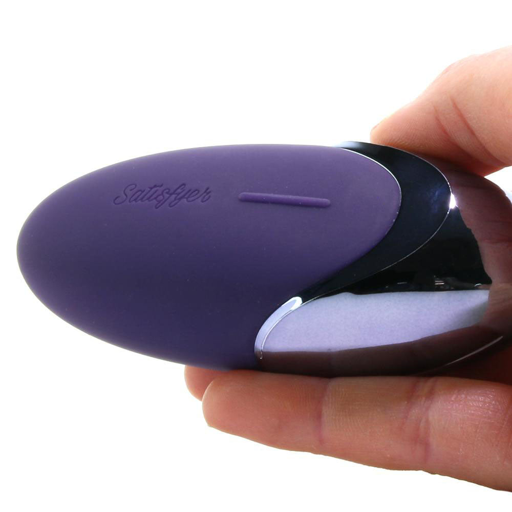 Satisfyer Layons Purple Pleasure 15-Function Rechargebale Silicone Stimulator | 4061504000947 | Discreet Personal Wellness
