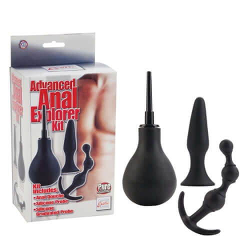 Anal Explorer Kit - Black | 716770067173 | Discreet Personal Wellness