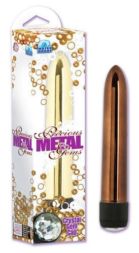 Precious Metal Gems 6.75 Inches - Bronze | 716770056436 | Discreet Personal Wellness