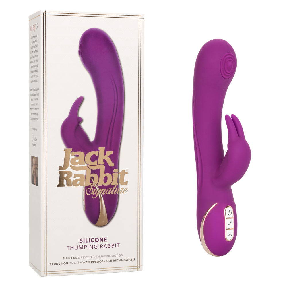 Jack Rabbit Signature Silicone Thumping Rabbit | 716770093288 | Discreet Personal Wellness