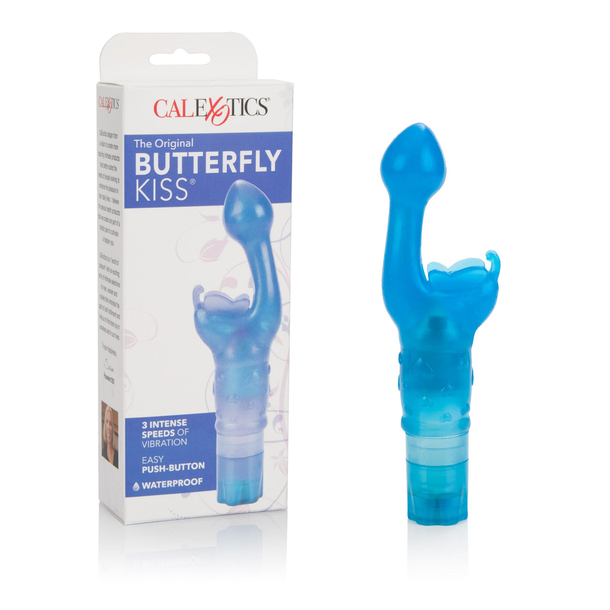 The Original Butterfly Kiss - Blue | 716770071224 | Discreet Personal Wellness