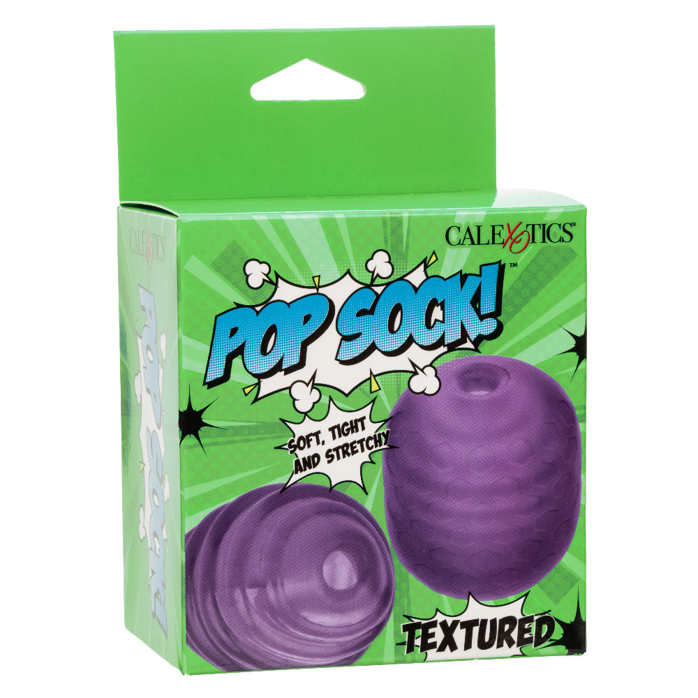 Pop Sock Textured - Purple | 716770108814 | Discreet Personal Wellness