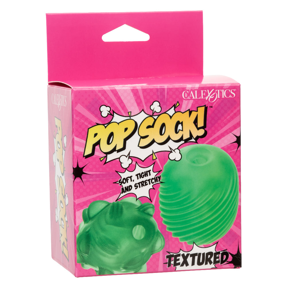 Pop Sock Textured - Green | 716770108838 | Discreet Personal Wellness