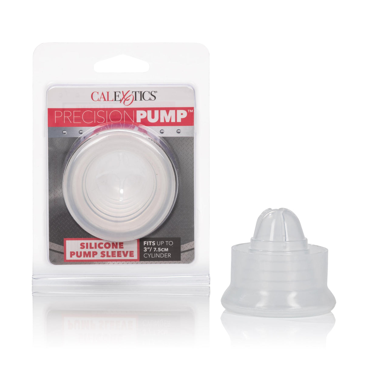Precision Pump Silicone Pump Sleeve - Clear | 716770076397 | Discreet Personal Wellness