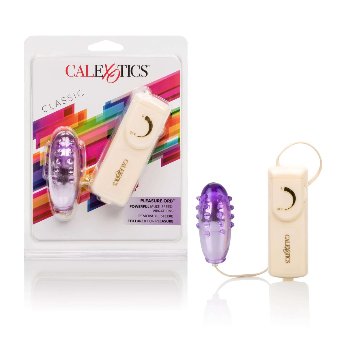 Pleasure Orb Vibrating Egg - Purple | 716770016089 | Discreet Personal Wellness