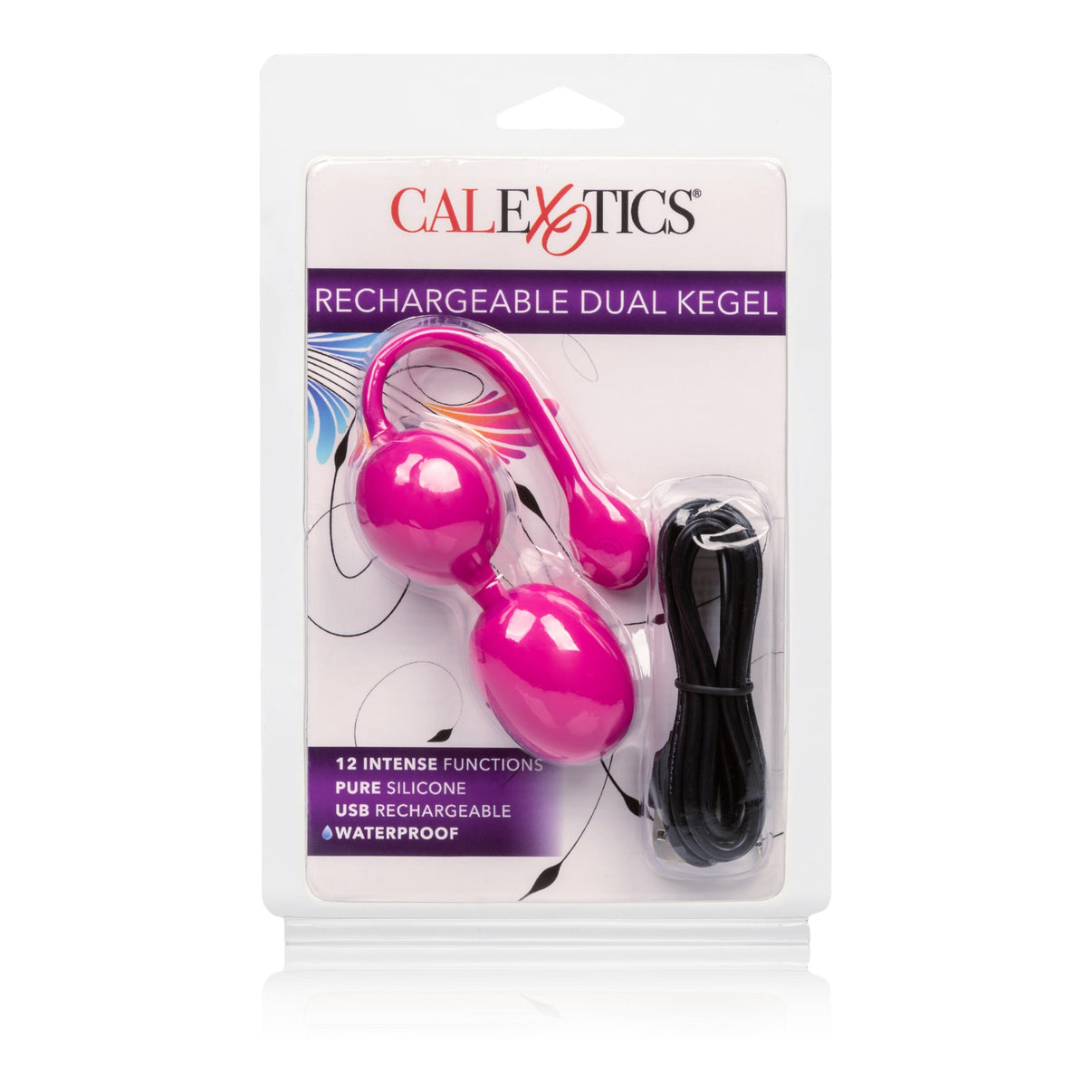 Rechargeable Dual Kegel - Pink | 716770091536 | Discreet Personal Wellness