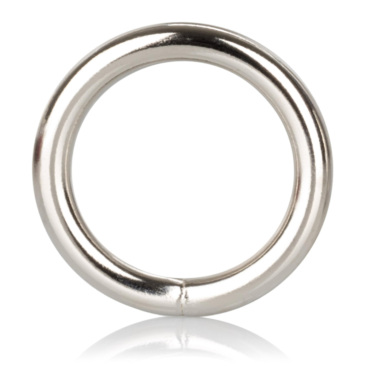 CalExotics Silver 1.25" Penis Ring - Small | 716770004352 | Discreet Personal Wellness