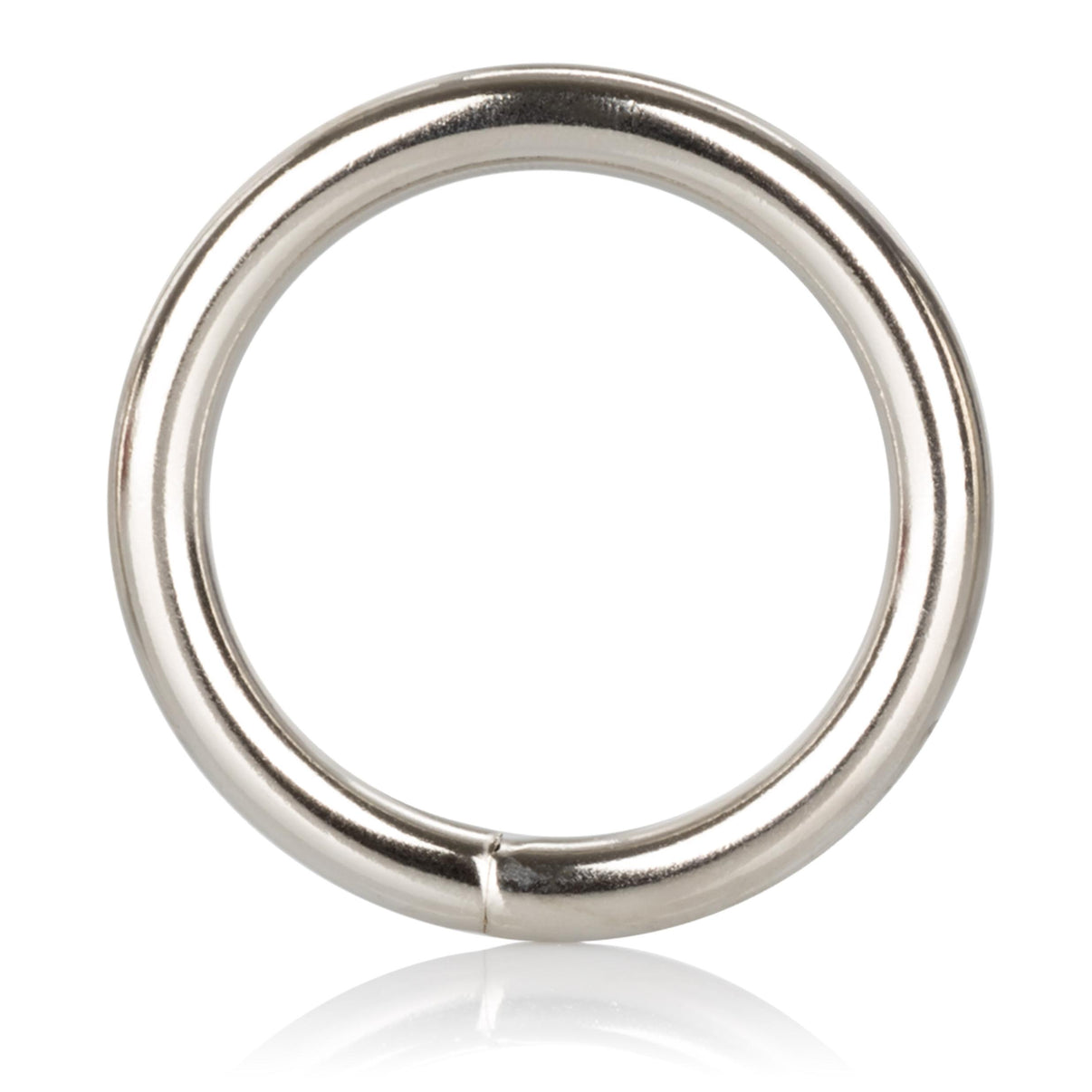 CalExotics Silver Penis Ring - Large | 716770004390 | Discreet Personal Wellness